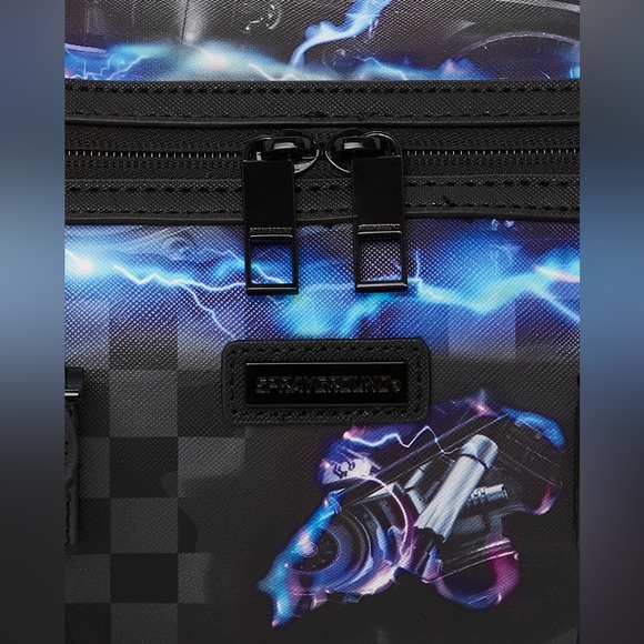 SPRAYGROUND BAG SHARKINATOR 3 MINI Duggle GREY - Picture 9 of 11